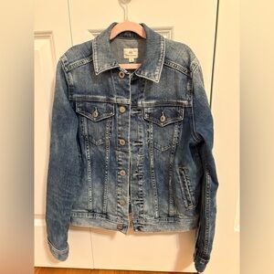AG Adriano Goldschmied Faded Women's Blue Jean Jacket
